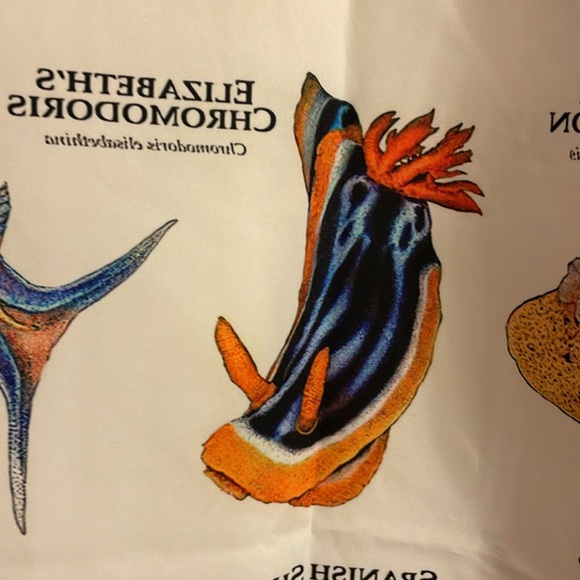 JAMMYJOB Novelty Loungewear Top Sea Coral Theme - Picture 7 of 8